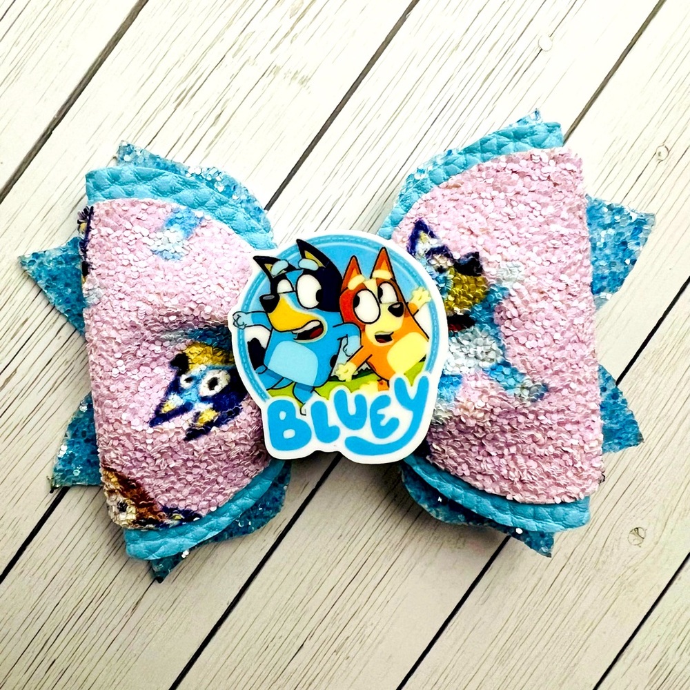 Bluey& Bingo Hair Bows